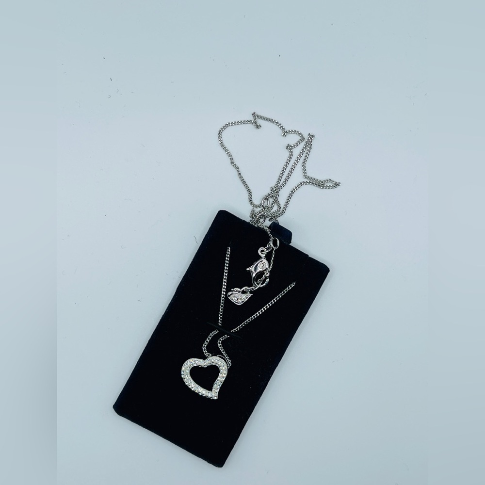 Swarovski heart necklace brand new without box